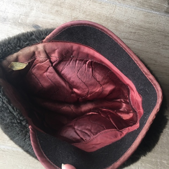 Vintage Faux Fur Hat with Earflap - Picture 7 of 9